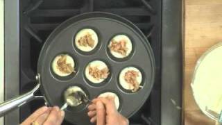 How To Make Filled Pancakes Ebelskiver [upl. by Sabian446]