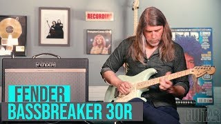 Fender Bassbreaker 30R Demo [upl. by Askwith]