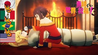 Kazuma encuentra a Megumin y a Darkness haciendo algo turbio [upl. by Sidnak471]