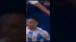 lautaro martinez goal vs colombia in 112th minute Argentina vs colombia copa america final [upl. by Alet]