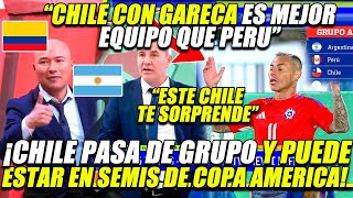 PRENSA COLOMBIANA Y ARGENTINA DICEN QUE CHILE PASARA EL GRUPO Y SEMIS ¡CHILE TE SORPRENDE [upl. by Amersham]