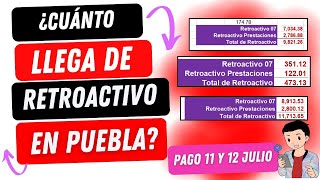 ¿CUÁNTO LLEGARÁ DE RETROACTIVO PARA TODAS LAS FIGURAS DE BÁSICA Y MEDIA SUPERIOR [upl. by Drooff]