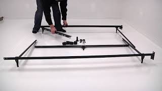 Rize I115PR Bed Frame Assembly Instructions [upl. by Kcirrag]