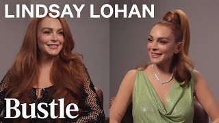 Lindsay Lohan Interviews Lindsay Lohan  Bustle [upl. by Arral]