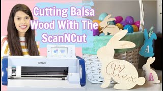 Cutting Balsa Wood With The ScanNCut  AllBrands After Hours [upl. by Kuth]