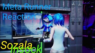 Meta Runner Season 1 Movie Cut New Game Reaction Live DeutschGervtuber [upl. by Hctim]