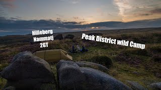 2 Night Wild Camp Peak District Hilleberg Nammatj 2 gt Husky Fog [upl. by Idonah]