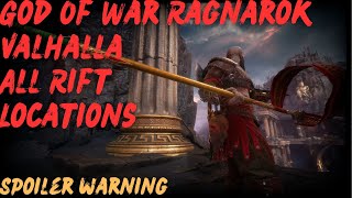 God of War Ragnarok Valhalla  All Rift Locations [upl. by Arela]