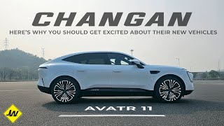 Changan Avatr 11 and 12 Exclusive look We got to drive Changans latest vehicles in China [upl. by Gallard]