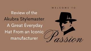 Akubra Stylemaster Fedora Hat  Hat review Is this the best value for money everyday hat [upl. by Ledah]