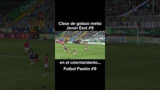 Javon East 🤩 🔥 Encendido hasta en el calentamiento saprissa futbol [upl. by Ahseina]