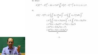 Stochastic differential equations Existence part 1 [upl. by Ocimad921]