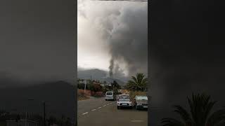 Volcanic eruption on la Palma volcanlapalma volcaniceruption smog rauch vulkanausbruch [upl. by Yevi]