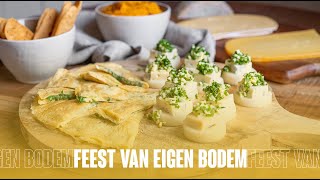 Omelet met Passendale en groene kruiden  Feest van eigen bodem [upl. by Nwahsyd]