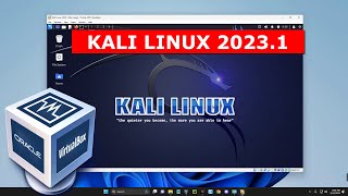 How to Install Kali Linux in VirtualBox 20231 Edition [upl. by Einiar313]