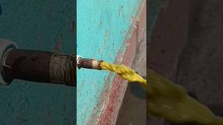 ACID wash pipe line clean plumber pipeline viral shorts cleaning [upl. by Ninnetta]