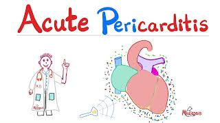 Acute Pericarditis Pericardial Effusions Dressler Syndrome — Cardiology Series [upl. by Ahel28]