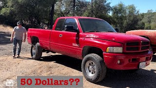 How I got the rare 2nd Gen Cummins for 50 bucks [upl. by Aelc]