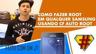 Como Fazer Root em J7 Com CF Auto Root e Qualquer Outro Samsung [upl. by Nay]