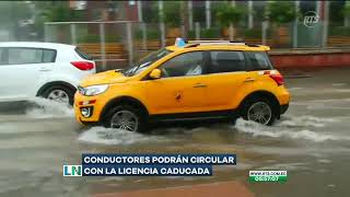 Conductores podrán circular con la licencia caducada [upl. by Drolyag]