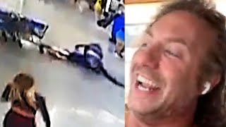 Pro Wrestler Captures Walmart Thief [upl. by Newnorb]