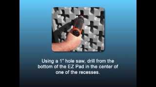 Installing conduit through an EZ Pad is easy with simple tools [upl. by Nylirahs]