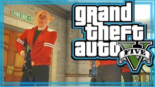 GTA 5 Heists Funny Moments Pacific Rim Job  We Ride Together Robbing the Bank and More Part 2 [upl. by Norford889]