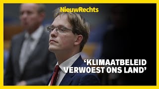 FVDer Van Houwelingen haalt uit We moeten spreken van groene krimp in plaats van groene groei [upl. by Xilef]