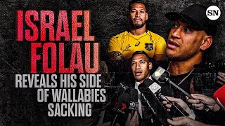 Israel Folau Reveals His Side Of Wallabies Sacking [upl. by Korns]