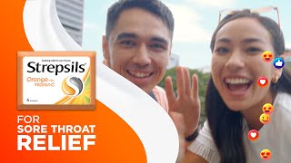 Get Strepsils Get Sore Throat Relief Outdoor SG [upl. by Eico]