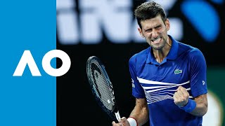 Novak Djokovic vs Daniil Medvedev  Australian Open 2019 R4 [upl. by Valonia]