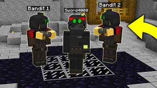 i was CAPTURED by Minecraft Bandits and put in PRISON [upl. by Budwig297]