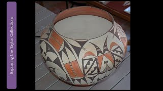 Acoma Pueblo Pottery  Exploring the Taylor Collections [upl. by Morrissey741]