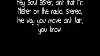 Train  Hey Soul Sister Lyrics [upl. by Schonthal]