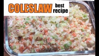 COLESLAW ORIGINAL RECIPE THE BEST HEALTHY COLESLAW KFC STYLE JAPAN 🇯🇵 [upl. by Neirrad]