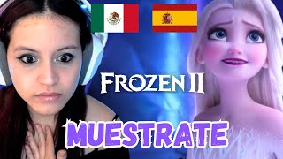 ESPAÑOLA Reacciona ¡MUESTRATE 🟪 Frozen II DOBLAJE Latino  Castellano  Inglesa [upl. by Rehpotsyrhc]