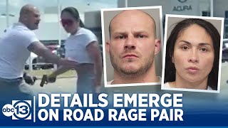 Road rage video shows couple for who they really are suspects ex says [upl. by Otcefrep847]