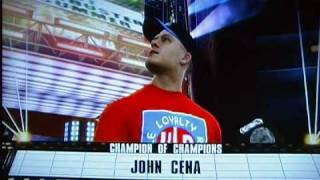 WWE SVR 2010 John Cena CENATION Attire entrance HD [upl. by Novad]