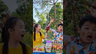 199Watermelon Ice Cream Hydraulic Press SECRET cute baby candy  watermelon candy is great [upl. by Dnaletak]