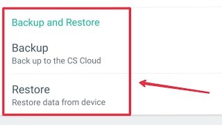 CamScanner Backup amp Restore Settings [upl. by Atikan770]