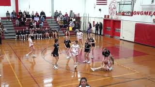 ELHS Spartans Girls Basketball vs Longmeadow [upl. by Rinee]