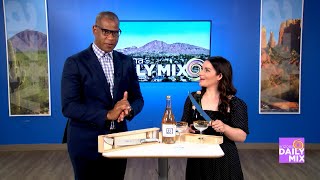 How to Saber a Champagne Bottle with Samantha Sommelier [upl. by Aleahcim]