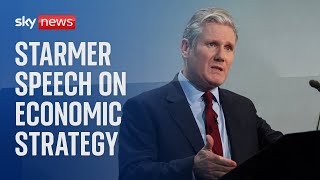 Sir Keir Starmer delivers speech on Labours economic strategy [upl. by Baird]