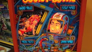 1979 Gottlieb CountDown Pinball Machine System 1 classic  Gameplay Artwork Video [upl. by Holton825]