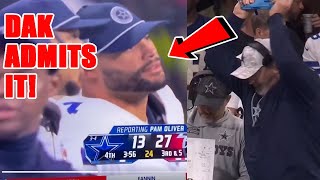 Dallas Cowboys IMPLODE Dak drops MASSIVE FBOMB on TV as Mike McCarthy SNAPS in DISASTROUS LOSS [upl. by Annayram]