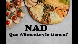 NAD en que alimentos se encuentra NMN [upl. by Noskcaj]