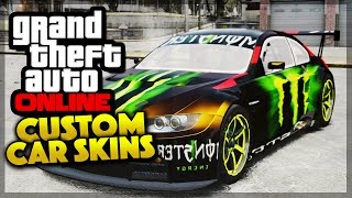 GTA 5 Online  Custom Car Skins  Modded DLC Cars GTA 5 Gameplay [upl. by Snodgrass410]