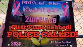 Police Called During Semifinal Game Walk off game winner Slowpitch Softball Game Highlights [upl. by Yuk]