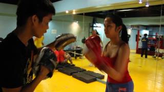 Boxing Session Eli Adana at Elorde Boxing Gym Starmall Mandaluyong City [upl. by Mariellen]