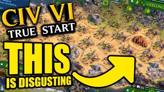 That is disgusting  Civ VI True Start 8 [upl. by Anaxor465]